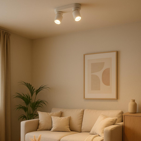 NOWOŚĆ Pointa 3 spot biały 3xGU10 Light Prestige