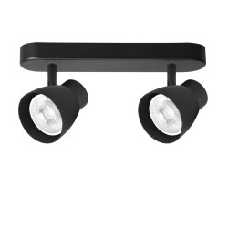 NOWOŚĆ Dravo 2 spot czarny 2xGU10 Light Prestige