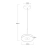 NOWOŚĆ Wisząca lampa Casy dymna LED CCT Light Prestige