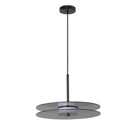 NOWOŚĆ Wisząca lampa duża Casy dymna LED CCT Light Prestige