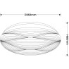 NOWOŚĆ Plafon Moluna 26 cm biały LED 4000K Light Prestige