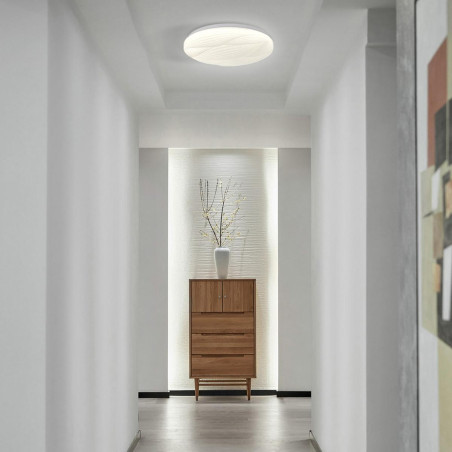 NOWOŚĆ Plafon Moluna 33 cm biały LED 4000K Light Prestige