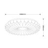 NOWOŚĆ Plafon Zivora 33 cm biały LED 4000K Light Prestige