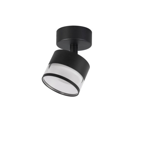 NOWOŚĆ Spot Kendal 1 transparetny / czarny GX53 Light Prestige