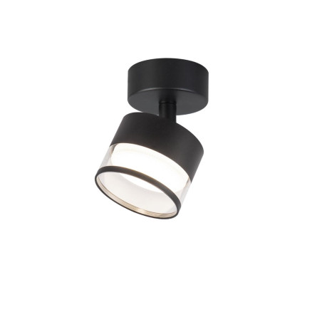 NOWOŚĆ Spot Kendal 1 transparetny / czarny GX53 Light Prestige