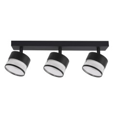 NOWOŚĆ Spot Kendal 3 transparetny / czarny GX53 Light Prestige
