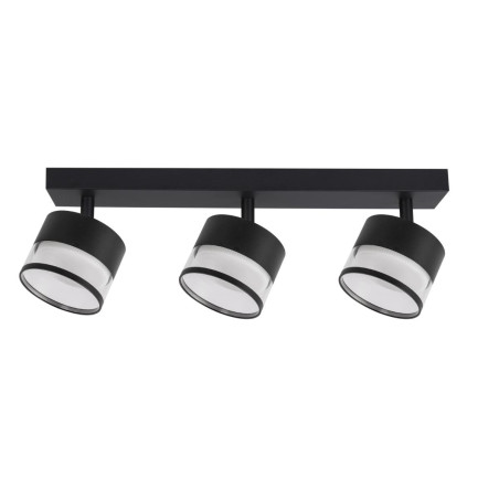 NOWOŚĆ Spot Kendal 3 transparetny / czarny GX53 Light Prestige