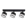 NOWOŚĆ Spot Kendal 3 transparetny / czarny GX53 Light Prestige