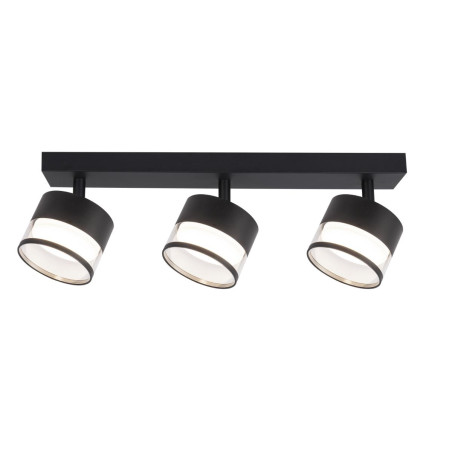 NOWOŚĆ Spot Kendal 3 transparetny / czarny GX53 Light Prestige