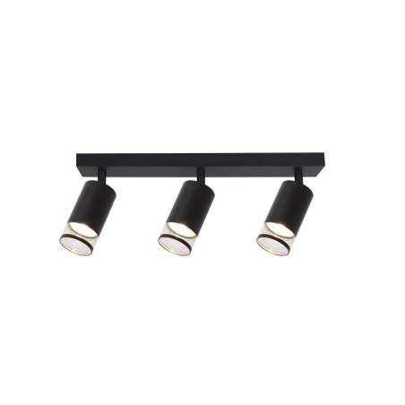 NOWOŚĆ Spot Virella 3 czarny 3xGU10 Light Prestige
