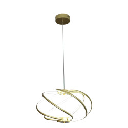 NOWOŚĆ Lampa wisząca Kandor złota LED CCT Light Prestige