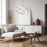 NOWOŚĆ Lampa wisząca Kandor złota LED CCT Light Prestige