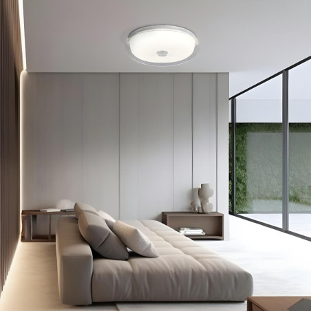 NOWOŚĆ Plafon Luniq 50 cm biały LED CCT Light Prestige