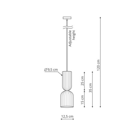 NOWOŚĆ Lampa wisząca Balera zielona Light Prestige