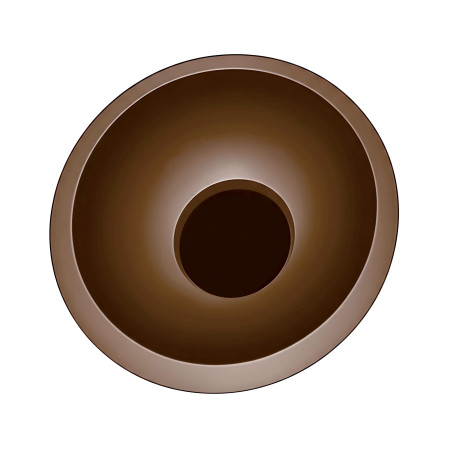 NOWOŚĆ Plafon COCO 60 cm coffee LED Light Prestige