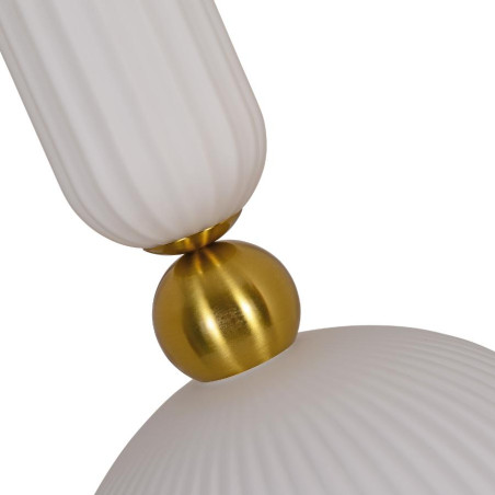 NOWOŚĆ Piega 1 wisząca duża biała Light Prestige