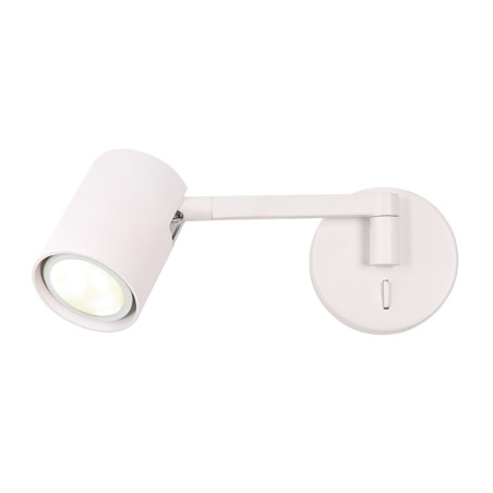 NOWOŚĆ Kinkiet z wysięgnikiem Snow  NEW biały 1xGU10 Light Prestige