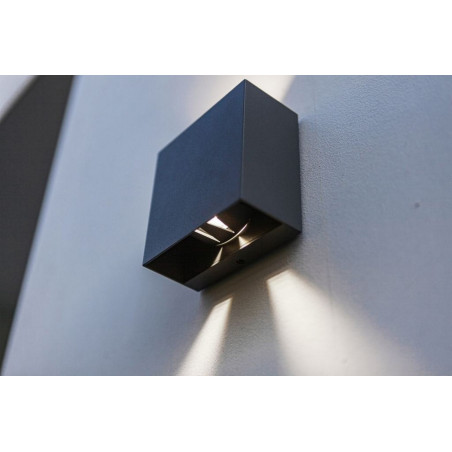 Lampa zewnętrzna ścienna GEMINI 5104005118 Lutec