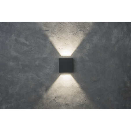 Lampa zewnętrzna ścienna GEMINI 5104005118 Lutec