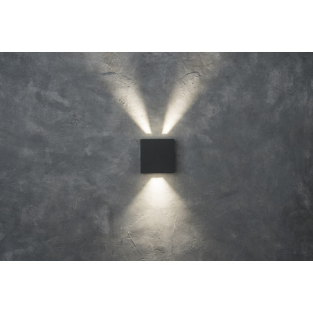 Lampa zewnętrzna ścienna GEMINI 5104005118 Lutec