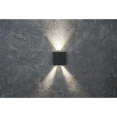 Lampa zewnętrzna ścienna GEMINI 5104005118 Lutec