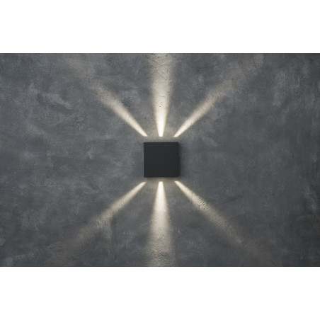 Lampa zewnętrzna ścienna GEMINI 5104005118 Lutec