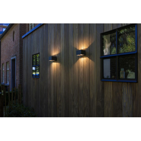 Lampa zewnętrzna ścienna GEMINI 5117101118 Lutec