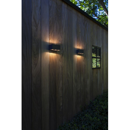 Lampa zewnętrzna ścienna GEMINI 5117101118 Lutec
