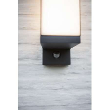 Lampa zewnętrzna ścienna CUBA - CZUJNIK RUCHU 5193811118 Lutec