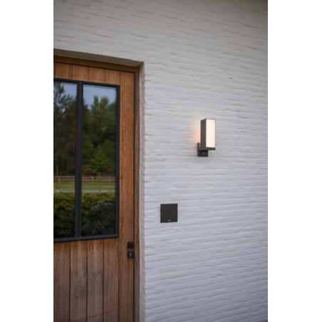 Lampa zewnętrzna ścienna CUBA - CZUJNIK RUCHU 5193811118 Lutec