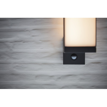 Lampa zewnętrzna ścienna CUBA - CZUJNIK RUCHU 5193811118 Lutec