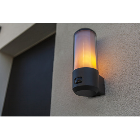 Lampa zewnętrzna ścienna HEROS - CZUJNIK RUCHU 5288202118 Lutec