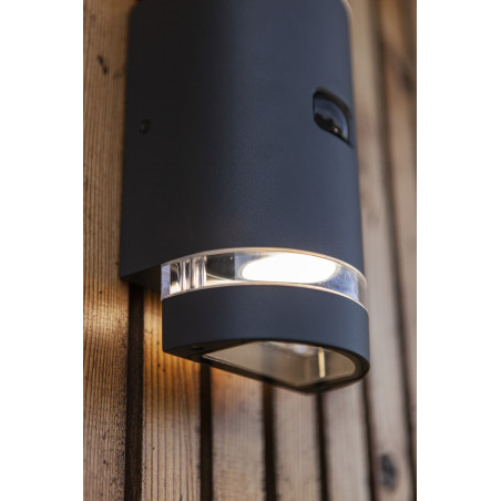 Lampa zewnętrzna ścienna FOCUS - CZUJNIK RUCHU 5604014118 Lutec
