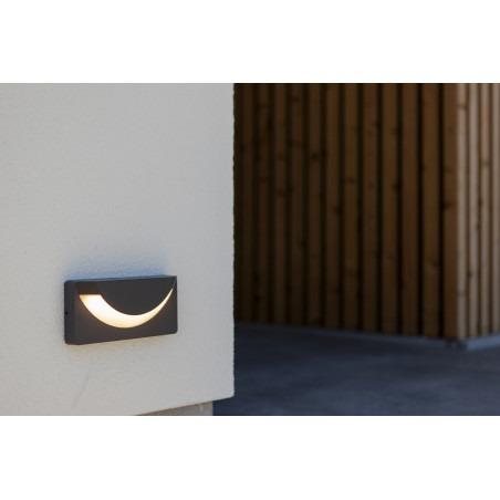 Lampa zewnętrzna ścienna LUPS 6402801118 Lutec