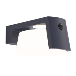 Lampa zewnętrzna ścienna MOON SOLAR - CZUJNIK RUCHU 6906001118 Lutec