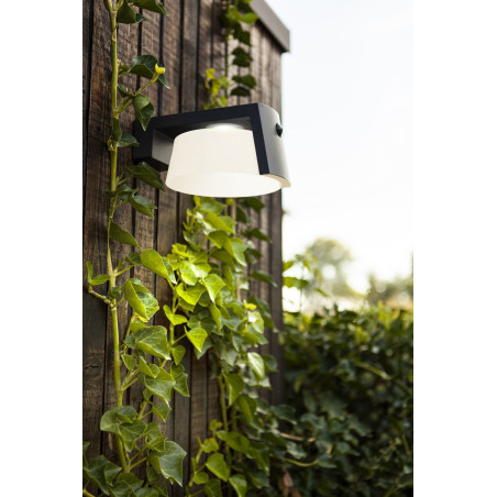 Lampa zewnętrzna ścienna MOON SOLAR - CZUJNIK RUCHU 6906001118 Lutec