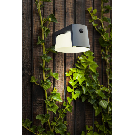 Lampa zewnętrzna ścienna MOON SOLAR - CZUJNIK RUCHU 6906001118 Lutec
