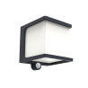 Lampa zewnętrzna ścienna DOBLO - CZUJNIK RUCHU 6940101125 Lutec