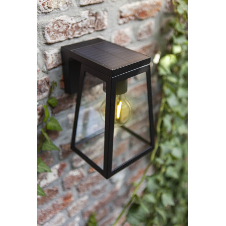 Lampa zewnętrzna ścienna FIA SOLAR - CZUJNIK RUCHU 6990901012 Lutec