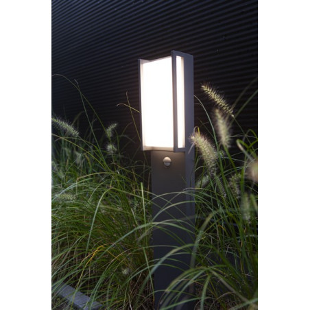 Lampa zewnętrzna stojąca QUBO - CZUJNIK RUCHU 7193004118 Lutec