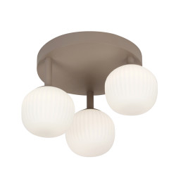 Lampa sufitowa, Plafon potrójny Montes PLF-02217-3-BRO Brąz Italux