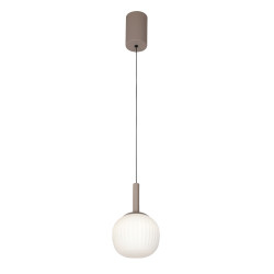 Lampa wisząca pojedyncza Montes PND-02217-1-BRO Brąz Italux
