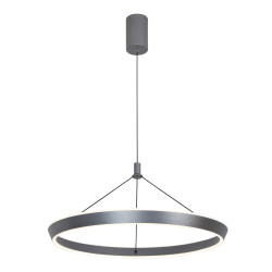 Lampa wisząca, Żyrandol Ottana PND-64739-M-GR Szary Italux