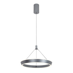Lampa wisząca, Żyrandol Ottana PND-64739-S-GR Szary Italux