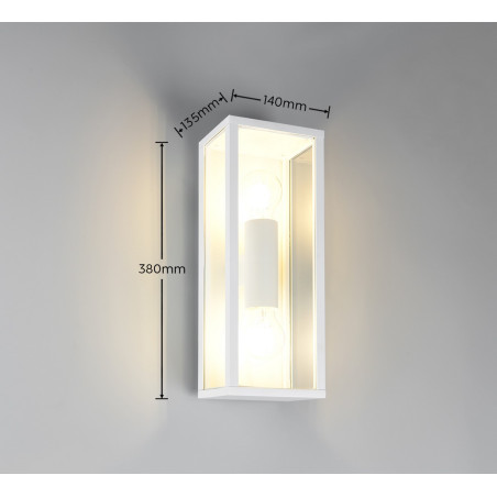 Lampa zewnętrzna ścienna GARONNE 201860231 Trio
