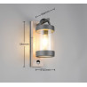 Lampa zewnętrzna ścienna SAMBESI 204169135 Trio