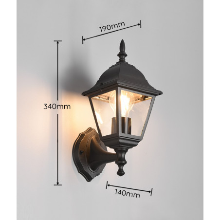 Lampa zewnętrzna ścienna LIVENZA 205760132 Trio