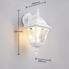 Lampa zewnętrzna ścienna LIVENZA 205767131 Trio
