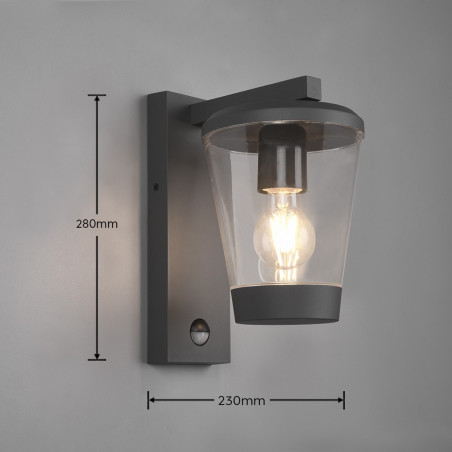 Lampa zewnętrzna ścienna CAVADO 211069142 Trio