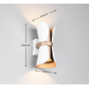 Lampa ścienna COAT 218600231 Trio